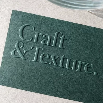 embossing